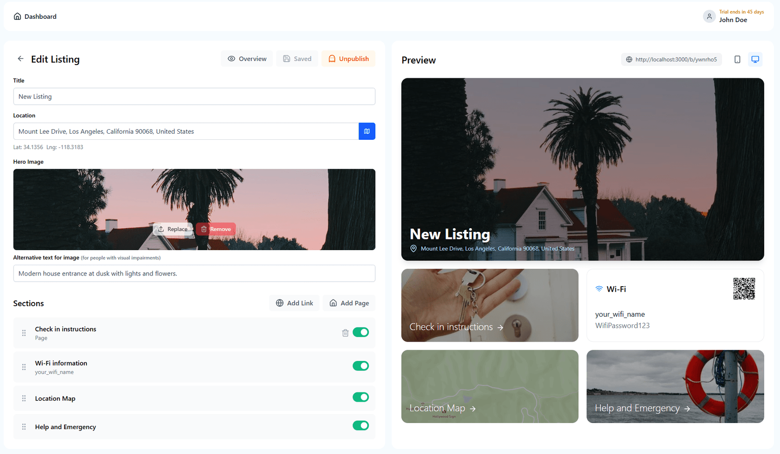 HelloGuestbook Preview